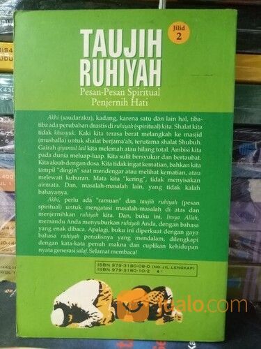 Buku Taujih Ruhiyah Pesan - Pesan Spiritual Penjernih Hati