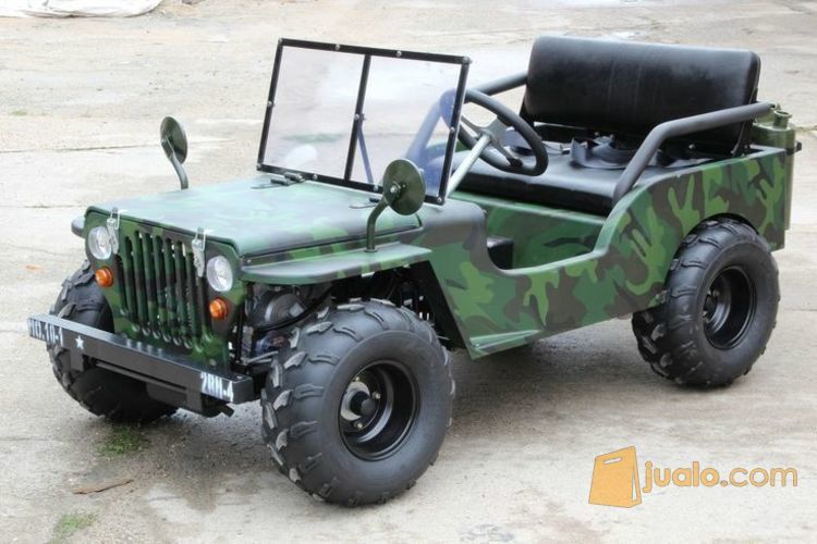  Mobil  Mini  Jeep  Willys 150cc Bandung Jualo