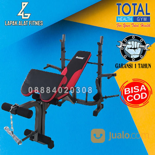 Alat Fitness Bench Press TL-7705 | Alat Olahraga Murah Angkat Beban