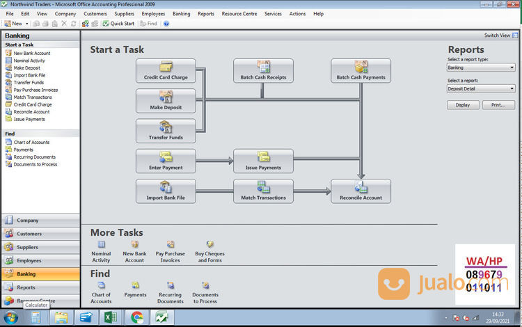 Software/ Program Akuntansi / Pembukuan Microsoft Office Accounting Professional