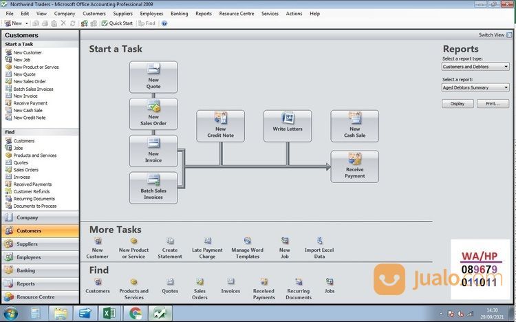 Software/ Program Akuntansi / Pembukuan Microsoft Office Accounting Professional