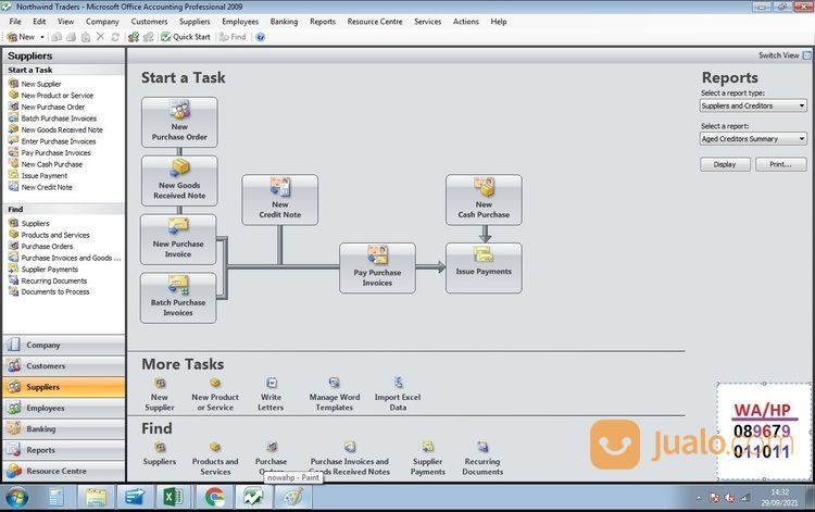 Software/ Program Akuntansi / Pembukuan Microsoft Office Accounting Professional