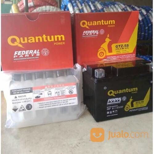 Aki MOTOR Quantum Federal GTZ5S GTZ-5S KIT Beat, Vario