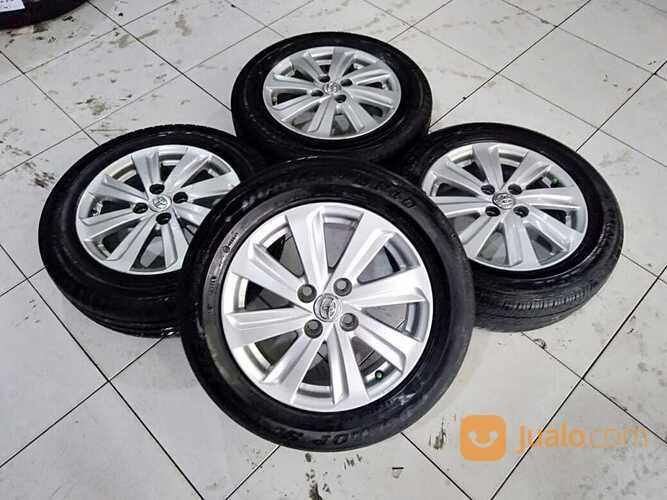 Velg Original Vios Ring 15 Lobang 4X100 Plus Ban 185 60 R15