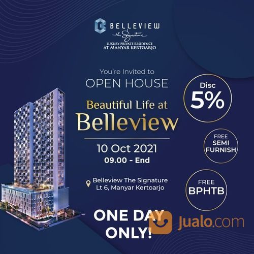 Apartemen Premium Belleview Manyar Kertoarjo Tengah Kota