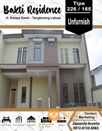 Rumah Cluster Bakti Residence 2 Lantai Jalan Kelapa Sawit Di Kota Pekanbaru Riau Jualo Com