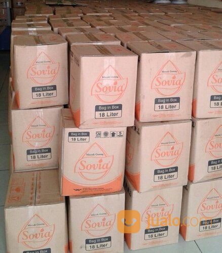 Minyak Goreng Sovia 18 Liter Kemasan Bib