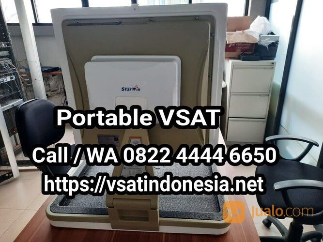 Perangkat Internet Satelit VSAT Manpack - VSAT Backpack - VSAT Portable - VSAT Flyaway