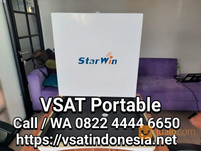 Perangkat Internet Satelit VSAT Manpack - VSAT Backpack - VSAT Portable - VSAT Flyaway