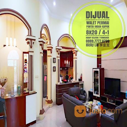 Rumah Depan Taman ( 8x20 ) Walet Permai - Pantai Indah Kapuk