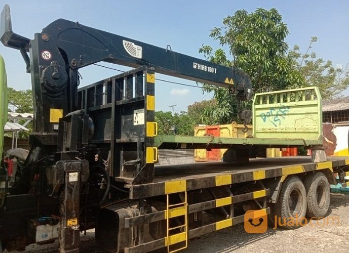 Truck Crane Hino FM260JW Tahun 2016 Kapasitas 15 Ton di Kota Jakarta