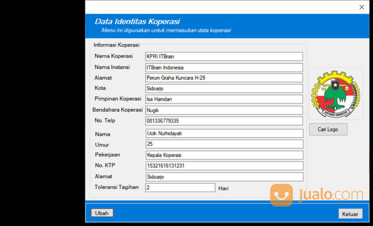 Program Administrasi Software Koperasi Simpan Pinjam Gratis Demo Di Kota Jakarta Pusat Dki 6064