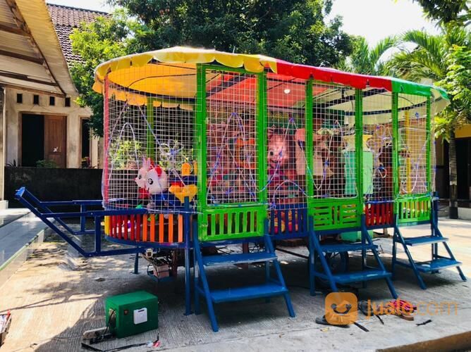 Komedi Upin Ipin Odong Odong Kereta