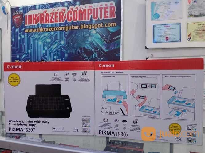 Printer Canon PIXMA TS307 di Kab. Kediri, Jawa Timur