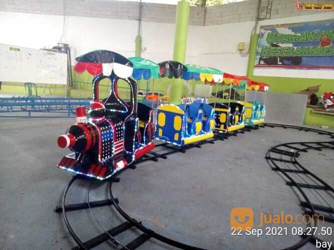Odong Odong Kereta Lantai Rel Klasik - Mini Coaster
