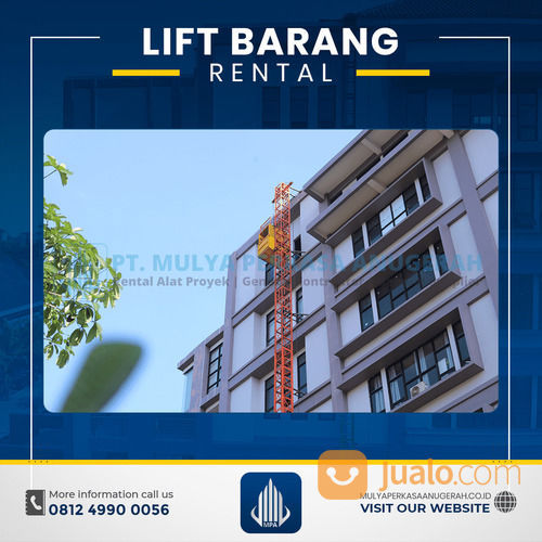 Sewa Lift Barang Proyek Cilegon