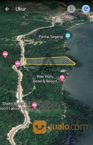Beachfront Tanah Pinggir Pantai Labuan Bajo Flores