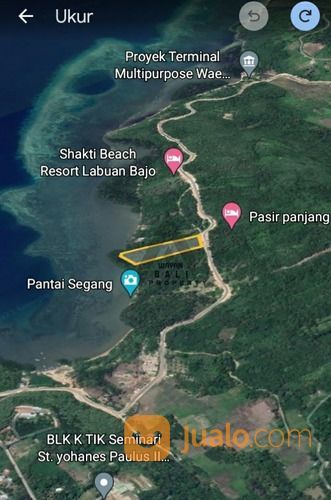 Beachfront Tanah Pinggir Pantai Labuan Bajo Flores