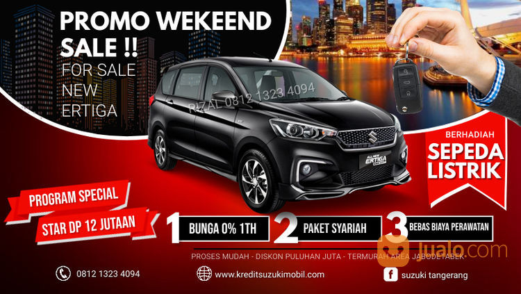 Promo Akhir Tahun Suzuki Ertiga Dp 12 Jt