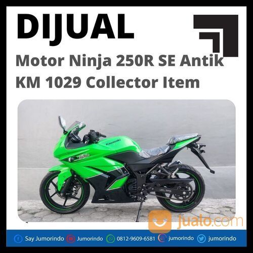 Murah Motor Ninja 250R SE Antik KM 1029 Collector Item