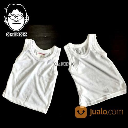 AMORA BABY Kaos Singlet Bayi Satuan No 16 No 18 Baju Kaus Dalam Bayi