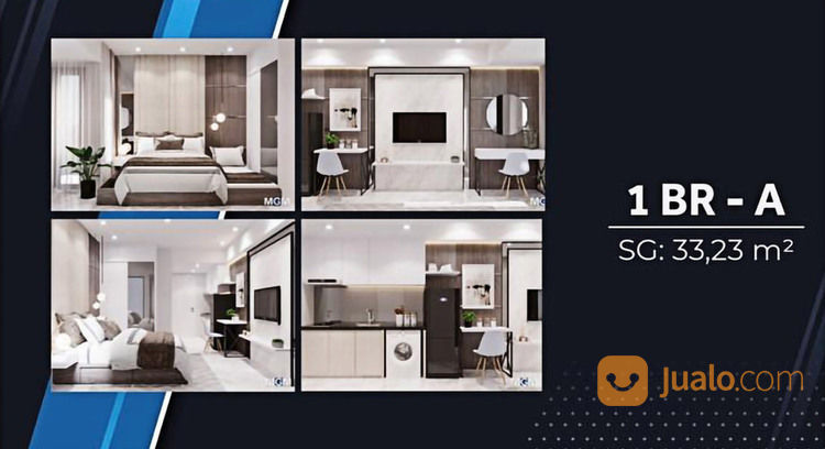 DISC KHUSUS READY STOK SEMI FURNISH APART BELLEVIEW MANYAR KERTOARJO