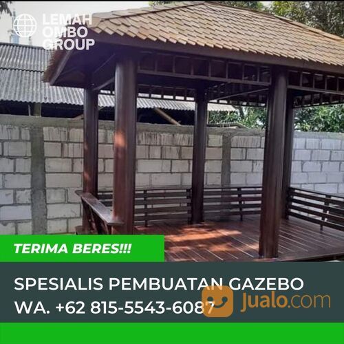 LAGI VIRAL, Harga Saung Kayu Kelapa Minimalis Jakarta Pusat