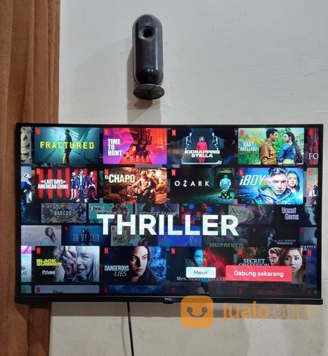 TCL ANDROID TV 32" SERIES TERBARU BAZEL LESS LIKE NEW Barang Mulus NOMINUS Garansi ON