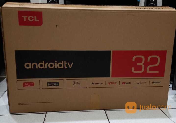 TCL ANDROID TV 32" SERIES TERBARU BAZEL LESS LIKE NEW Barang Mulus NOMINUS Garansi ON