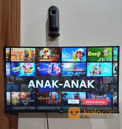 TCL ANDROID TV 32" SERIES TERBARU BAZEL LESS LIKE NEW Barang Mulus NOMINUS Garansi ON