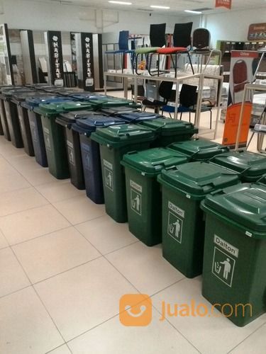 Tempat Sampah 25 Liter Kuning Abu-Abu / Dustbin LXD 25AP Dalton / Tempat Sampah Kecil 25 Liter