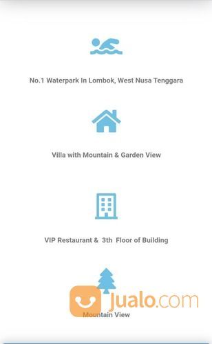 Villa Lombok Waterpark Terbesar, Restaurant Mewah Dekat Bali Indonesia