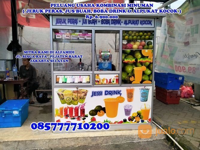 Peluang Usaha Jus Buah Jerik Peras Boba Drink