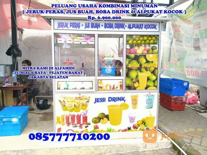 Peluang Usaha Jus Buah Jerik Peras Boba Drink