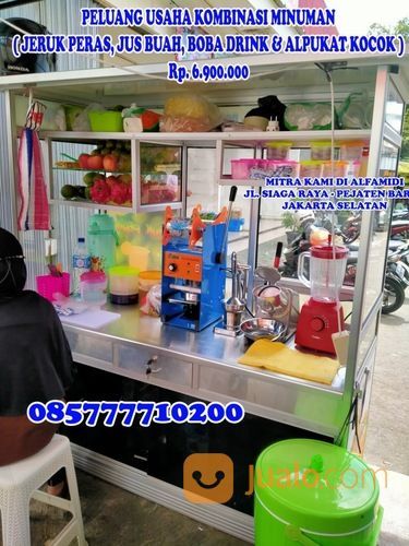 Peluang Usaha Jus Buah Jerik Peras Boba Drink