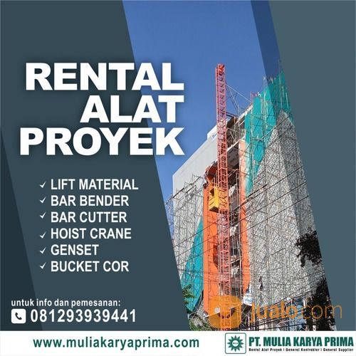 Sewa Lift Barang / Alimak / Professional Hoist Surabaya PT. Mulia Karya