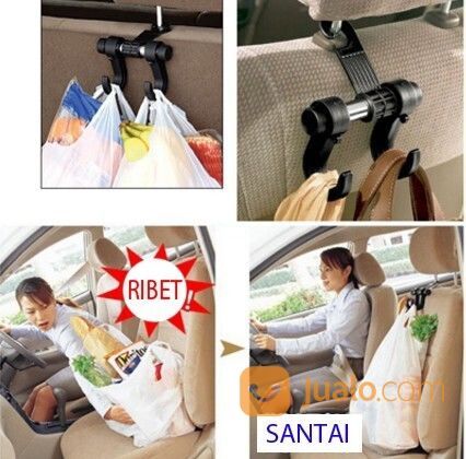 Hanger Mobil Gantungan Mobil Car Hanger Barang Hook Cantolan Belanja