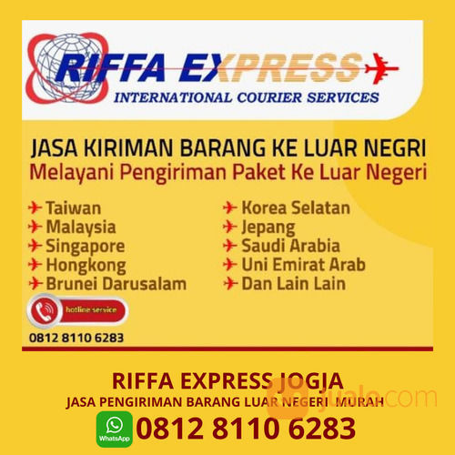 TARIF KIRIM BARANG KE LUAR NEGERI DARI JOGJA-- RIFFA EXPRESS