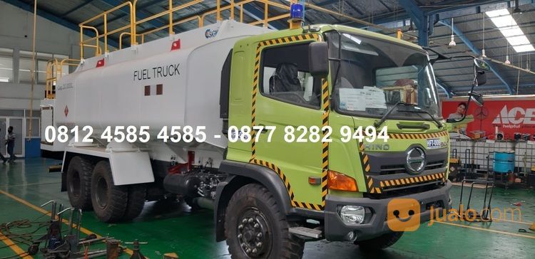 Truk Hino Ranger 500 Fuel Truck Tambang Batubara Nikel Bauksit