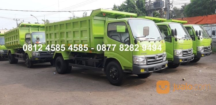 Hino Dutro 130 HDX Power Dumptruk Tambang Pasir Batubara Bauksit Nikel
