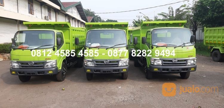 Hino Dumptruk Dutro 130 HDX Power Truk Pasir 8 Kubik Batubara bauksit Nikel