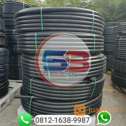 Selang Air Bersih Warna Hitam HDPE, Bragam Merk Dan Ukuran Termurah