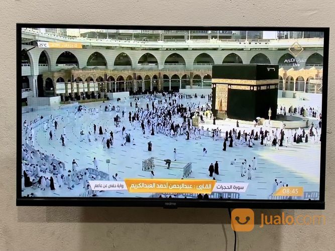 REALME ANDROID TV 32" SERIES TERBARU BAZZELESS, BARU BEBERAPA BULAN PEMAKAIAN, LIKE NEW TERAWAT