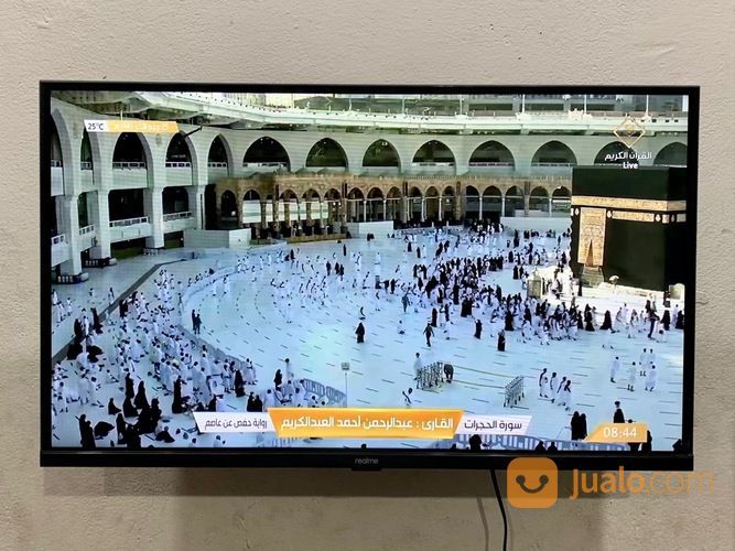 REALME ANDROID TV 32" SERIES TERBARU BAZZELESS, BARU BEBERAPA BULAN PEMAKAIAN, LIKE NEW TERAWAT