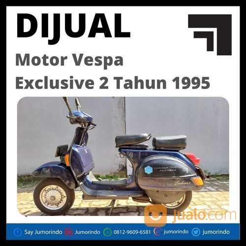 Murah Motor Vespa Exclusive 2 Tahun 1995