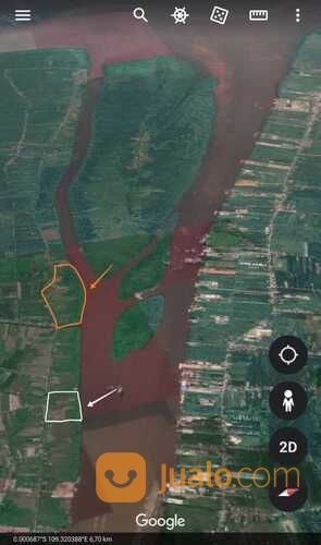 Tanah Jalan Tanggul Laut Sungai Rengas Kabupaten Kubu Raya Kota Pontianak Kalimantan Barat