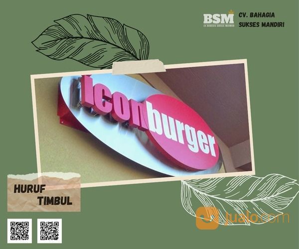 HURUF TIMBUL TASIKMALAYA / HURUF TIMBUL MURAH