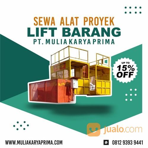 Sewa / Rental Lift Barang / Alimak / Professional Hoist Lombok Timur (31584699) di Kab. Lombok Timur