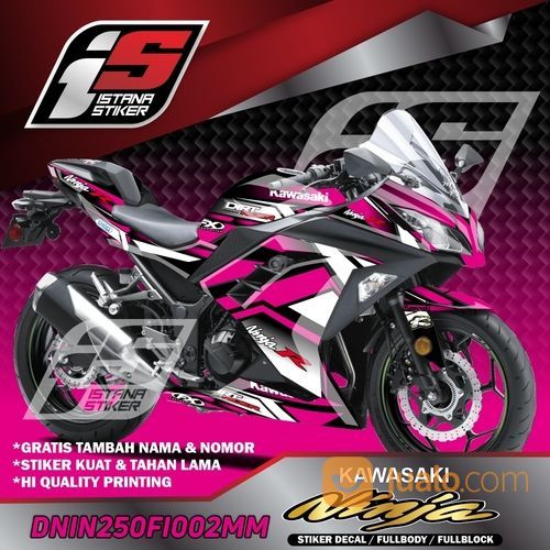 Gudang Stiker Call/WA 0815 6600 888 Stiker Decal Ninja 250 Fi Pemalang