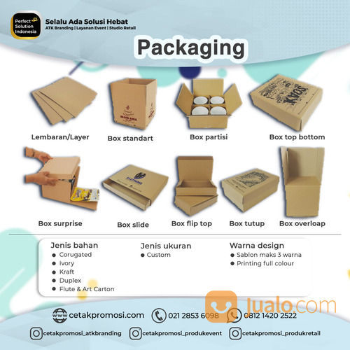 Box Model | Kardus | Packaging Custom |Kemasan Custom Terlengkap